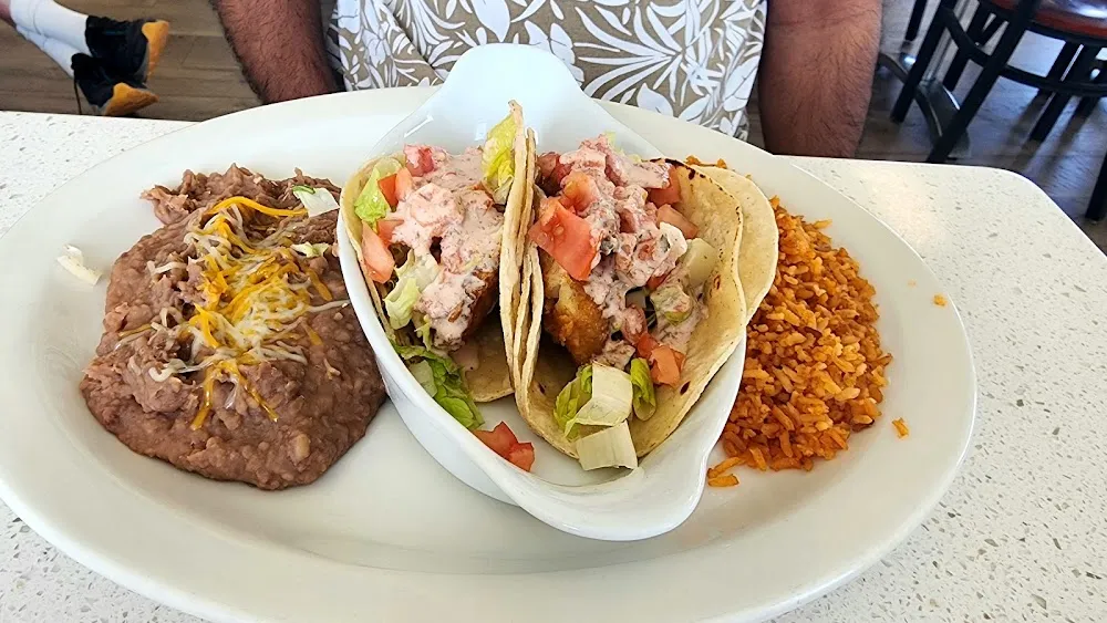 Fish Taco Plate